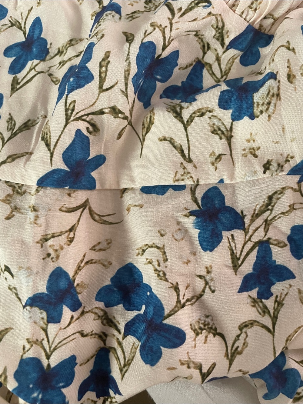 Commense Blue Floral Spaghetti-Strap Maxi Dress - Picture 7 of 7